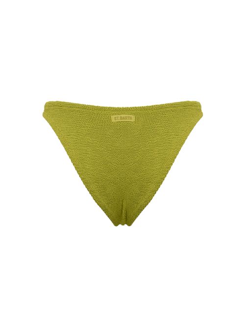 Costume da bagno slip Elise in crinkle verde Mc2 Saint Barth | ELISE W05765H CRINKLE 54